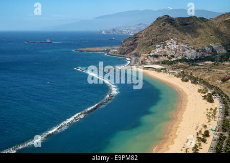 Playa de Las Teresitas, Tenerife Foto Stock