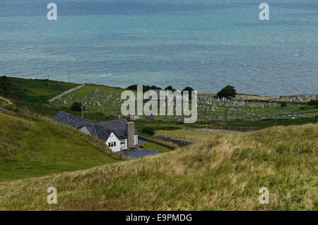 St Tudno Chiesa Llandudno Foto Stock