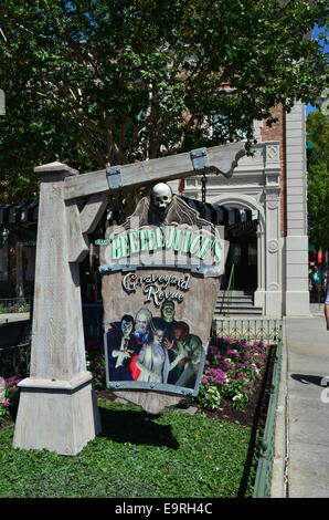 Beetlejuice s cimitero Revue Universal Studios Orlando, Florida Foto Stock