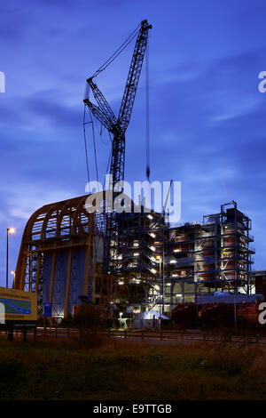 Il riciclaggio e il recupero di energia Facility, Leeds. Per riciclare i rifiuti da cassonetti e recupera energia da ciò che rimane. Foto Stock