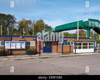 Stazione ferroviaria in Sandbach CHESHIRE REGNO UNITO Foto Stock