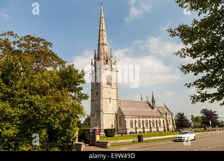 La Chiesa di Marmo (Santa Margherita la chiesa), Bodelwyddan, Clwyd Denbighshire, Galles, Gran Bretagna. Foto Stock