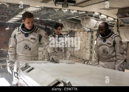 Interstellare è un 2014 Science Fiction film diretto da Christopher Nolan. Starring Matthew McConaughey, Anne Hathaway, Jessica Foto Stock