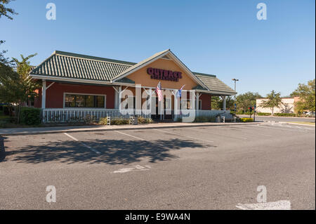 Outback Steakhouse Restaurant si trova a Lady Lake, Florida USA Foto Stock