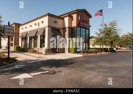 Chick-fil-Un ristorante situato a Lady Lake Florida USA Foto Stock