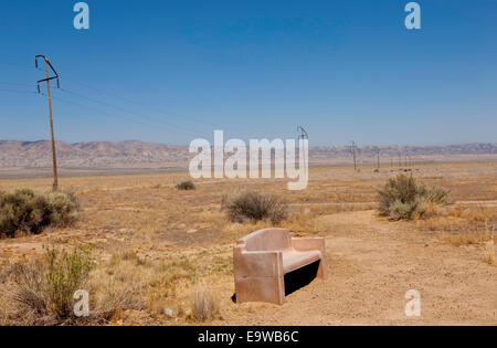 Il Carrizo Plain Monumnet nazionale - Visitor Center area Foto Stock