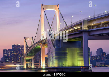 Tokyo, Giappone a Tokyo Bay. Foto Stock