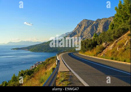 Kuestenstrasse Kroatien - strada costiera Croazia 04 Foto Stock