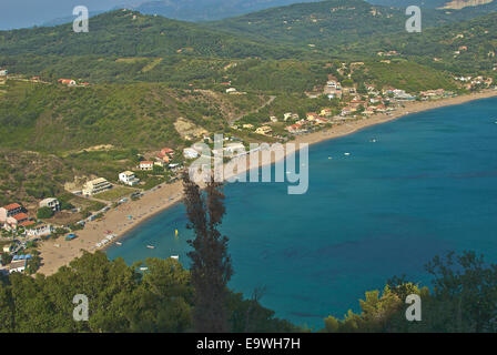 Baia di Agios Georgios Foto Stock