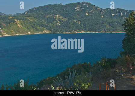 Baia di Agios Georgios Foto Stock