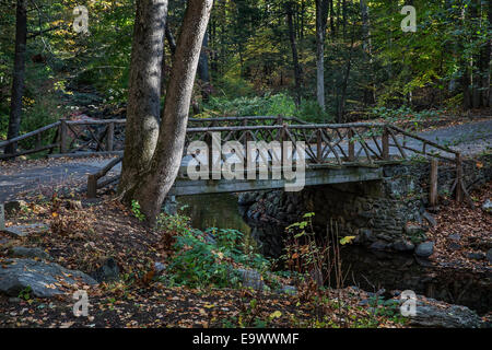 Headless Horseman Bridge, Sleepy Hollow, New York, Stati Uniti d'America Foto Stock