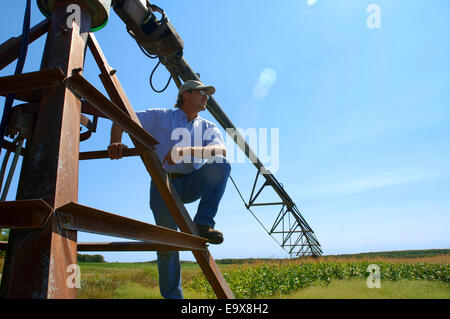 Steve,Ag,l'agricoltura,agriturismo,agricoltura,agricoltore,maschio Foto Stock