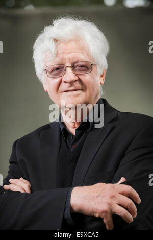 Barry miglia, autore, a Edinburgh International Book Festival 2014. Edimburgo, Scozia. 19 Agosto 2014 Foto Stock