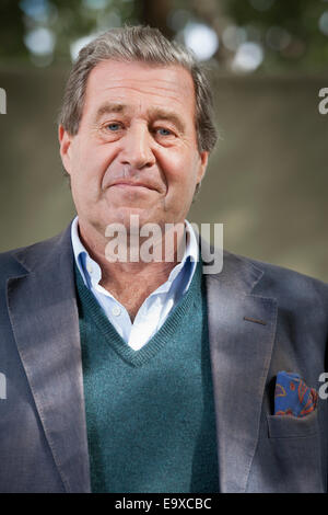 Michael Waterhouse, autore e storico, al Edinburgh International Book Festival 2014. Edimburgo, Scozia. Foto Stock