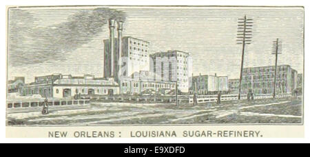 US-la(1891) p307 New Orleans, Louisiana di zucchero di raffineria Foto Stock