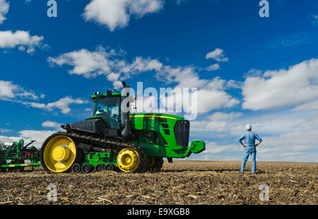 Dave,Reede,Ag,l'agricoltura,agricola,verificare Foto Stock