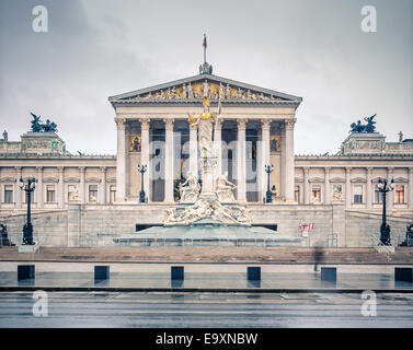 Parlamento austriaco a Vienna Foto Stock