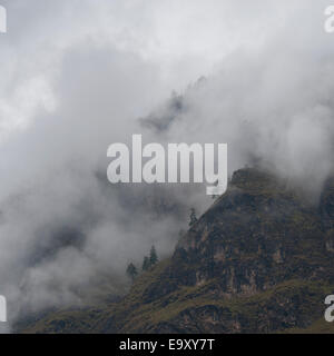 Paesaggio in Tamchhog Thakhang, Bhutan Foto Stock