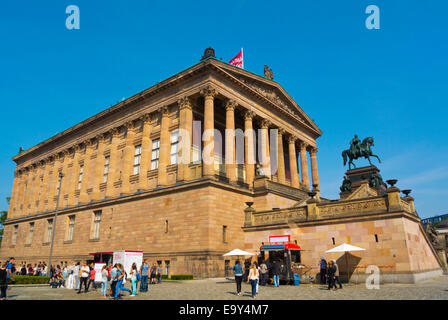 Alte Nationalgalerie, Galleria d'Arte Nazionale, Museumsinsel, il museo Island, quartiere Mitte, il centro di Berlino, Germania Foto Stock
