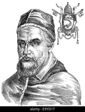 Papa Innocenzo X o Innocentius X, 1574-1655, nato Giovanni Battista Pamphili, Papst Innocenzo X., eigentlich Giovanni Battista Pa Foto Stock