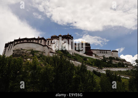 Il Tibet il Potala Foto Stock