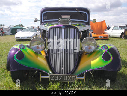 1934 Ford Modello 40 a White Waltham retrò Festival 2014 Foto Stock