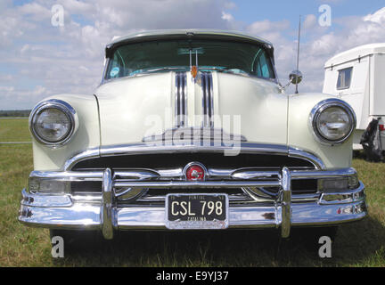 1953 Pontiac Catalina a White Waltham retrò Festival 2014 Foto Stock