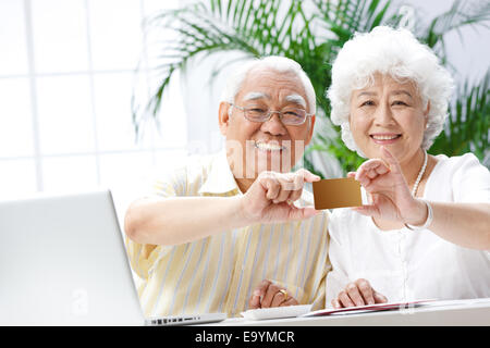 Coppia senior Foto Stock