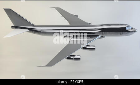 Isolato di aereo Boeing 747 Foto Stock