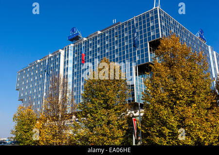 Hotel Hilton di Praga Repubblica Ceca, autunno Foto Stock