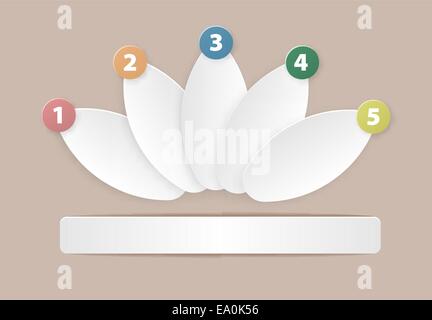 Vettore elementi infographics su sfondo neutro, eps file10, gradiente mesh e trasparenza utilizzato Illustrazione Vettoriale