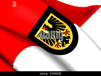 Bandiera di Dortmund Foto Stock