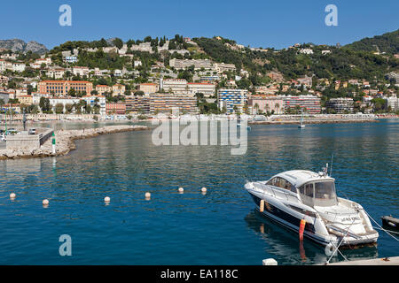 Marina, Menton, Cote d'Azur, in Francia Foto Stock