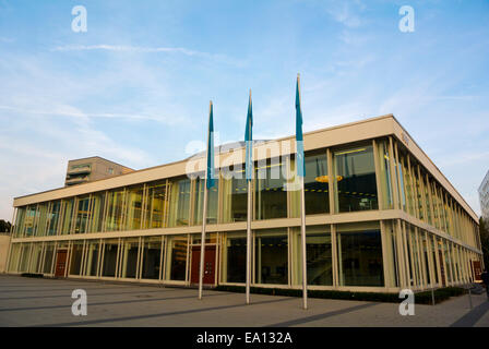 Congresso Bcc edificio (1964), ex edificio parlamentare della RDT, Alexanderplatz, quartiere Mitte, Berlino Est, Germania Foto Stock