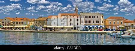 Città di Biograd na moru waterfront Foto Stock