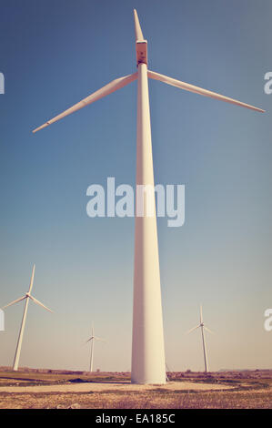 Turbine eoliche Foto Stock