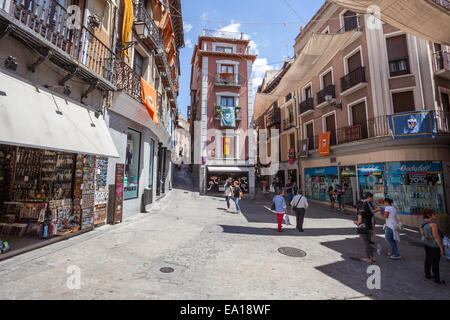 Piazza della Città vecchia di Toledo, Castilla la Mancha, in Spagna Foto Stock