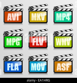 codec video Foto Stock