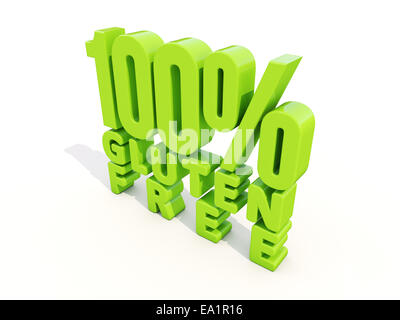 3D senza glutine Foto Stock