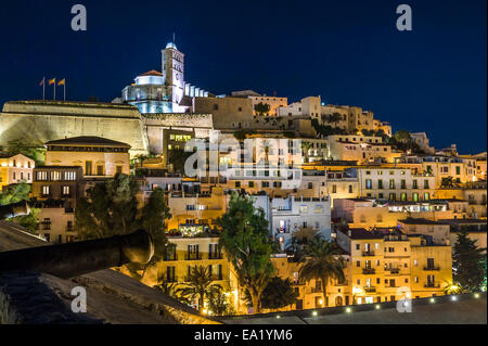 Ibiza città vecchia Dart Vila Foto Stock