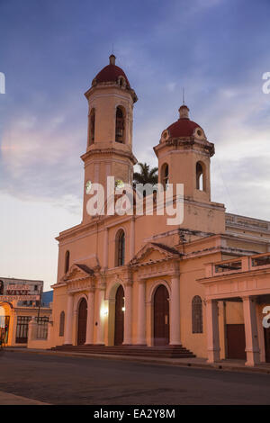 Catedral de la Purisima Concepcion, Parque Marta, Cienfuegos Cienfuegos, Provincia, Cuba, West Indies, dei Caraibi e America centrale Foto Stock