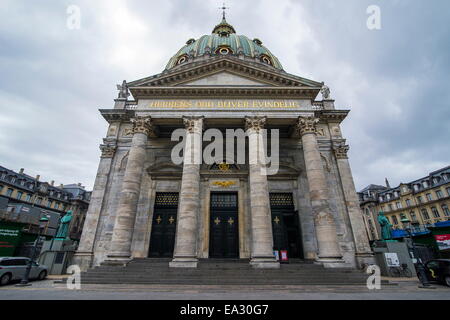 Frederik la Chiesa (la Chiesa di Marmo) (Marmorkirken), Copenhagen, Danimarca, in Scandinavia, Europa Foto Stock