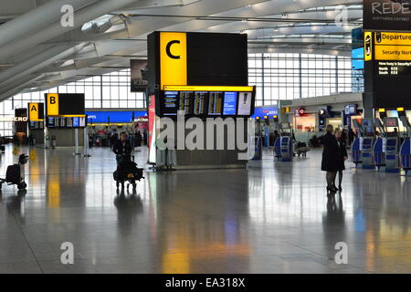 British Airways morsetto 5 a Heathrow. Foto Stock