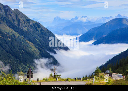 Grossglockner Strada alpina Foto Stock