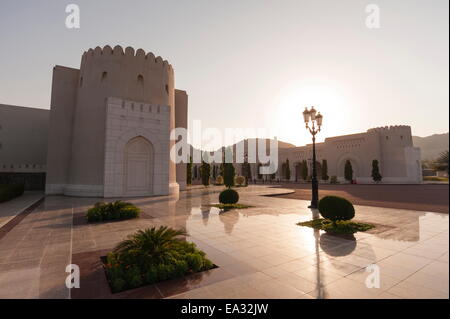 Sultan Qaboos Palace, Muscat Oman, Medio Oriente Foto Stock