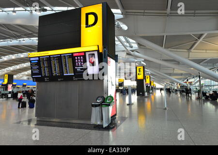 British Airways morsetto 5 a Heathrow. Foto Stock