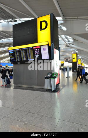 British Airways morsetto 5 a Heathrow. Foto Stock