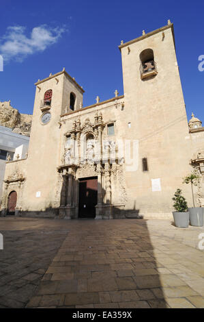 Santa Maria, chiesa, Alicante, Spagna Foto Stock