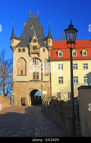 Torhaus Gatehouse, Meissen, Bassa Sassonia, Germania Foto Stock