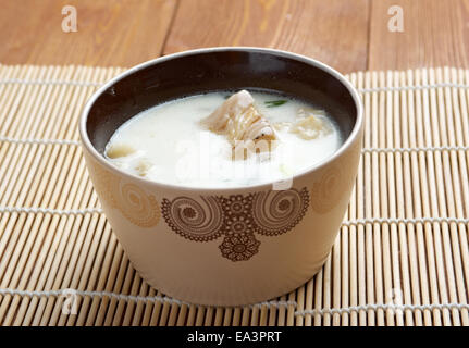 New England clam chowde Foto Stock